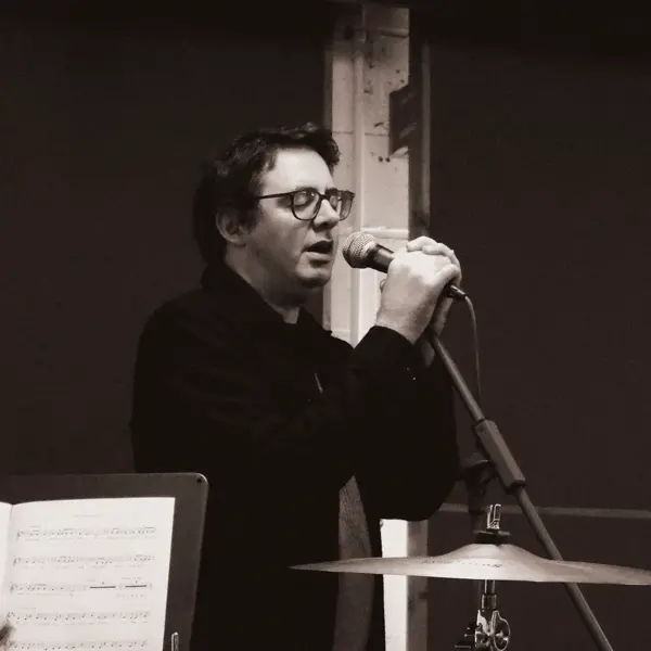 Richard F. Jackson - rehearsal shot at Musicbox Studios