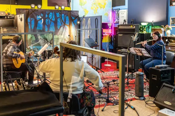 Recording session for Heartwood Vol 1 at Evolution Studios, Cardiff. Photo by Keith Bolton @old_aged_punk
