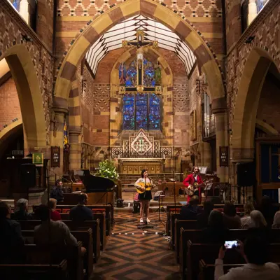 Songwriter's circle at St Augustine's Church, Penarth. Photos by Aaron Jones @aaronrjoness