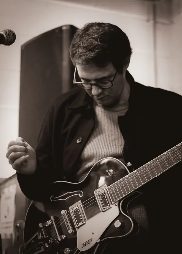 Richard F. Jackson - rehearsal shot at Musicbox Studios