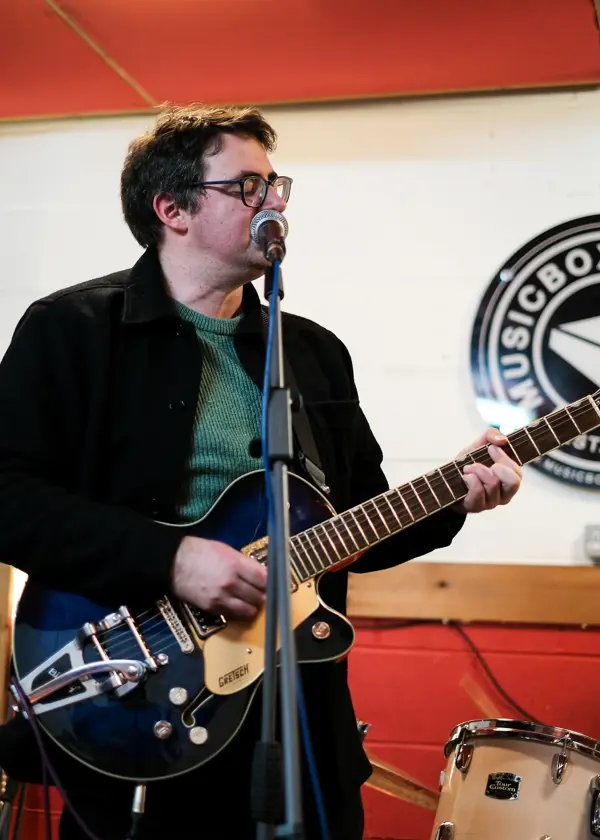 Richard F. Jackson - rehearsal shot at Musicbox Studios